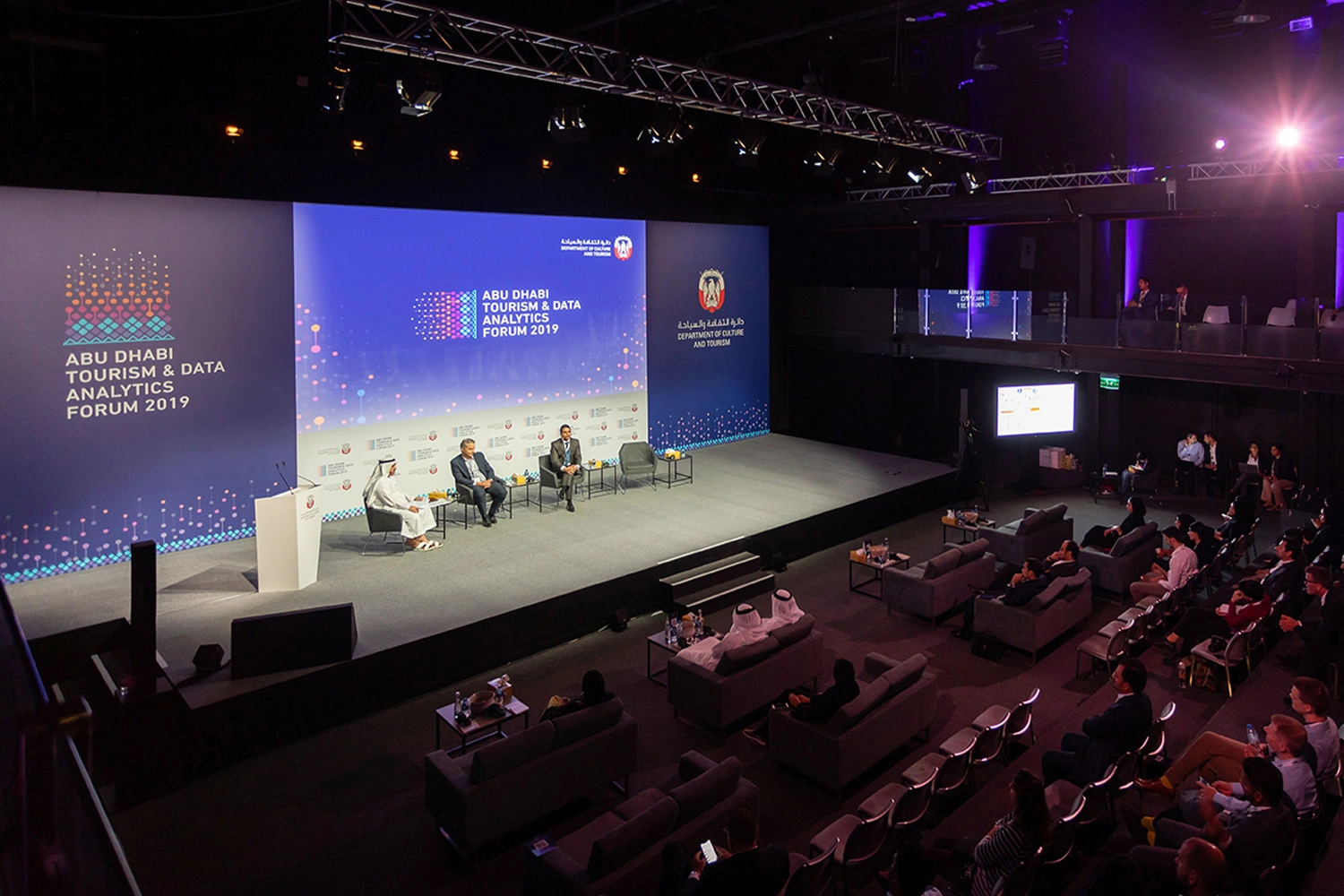The forum translated tourism data and business intelligence into a physical programme of auditorium content, theatre sessions, labs and interactive booths.