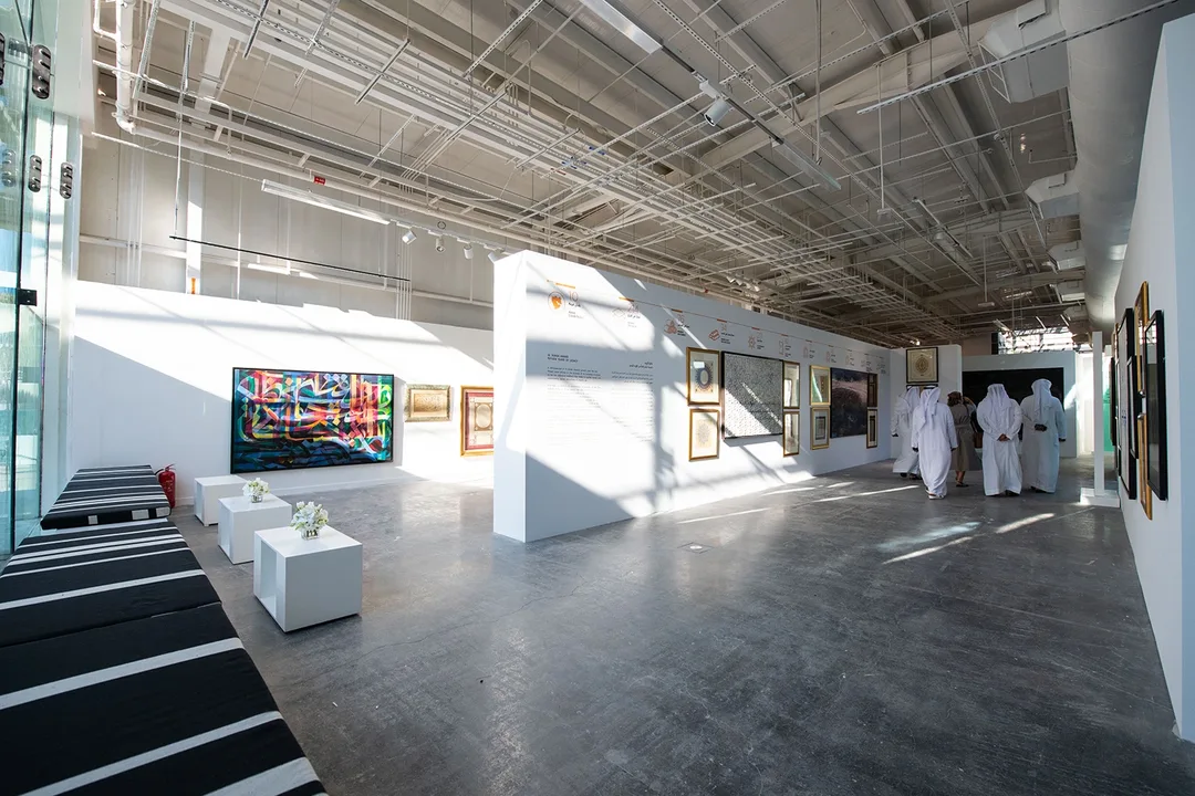 Custom art gallery installation