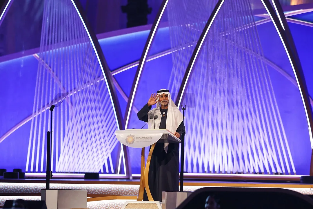 closing ceremony at Al Wasl Dome of Expo 2020