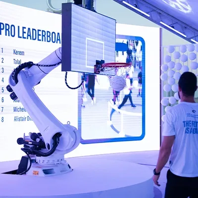 interactive-basketball-robot