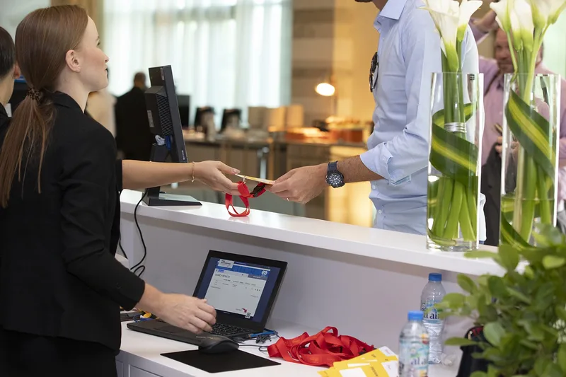 Guest registration managed and operated by Evolution Events.